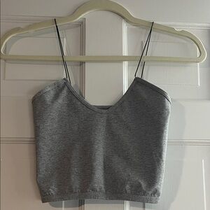 Free People Charcoal Camisole Top